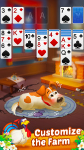 اسکرین شات 5 بازی Solitaire - My Farm Friends