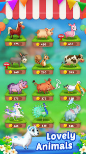 اسکرین شات 6 بازی Solitaire - My Farm Friends