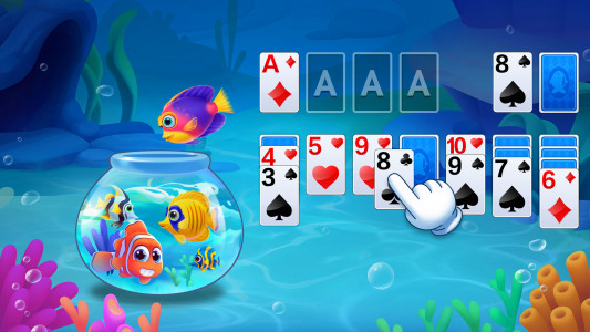 اسکرین شات بازی Solitaire Fish 2