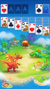 اسکرین شات بازی Solitaire Dragons 1