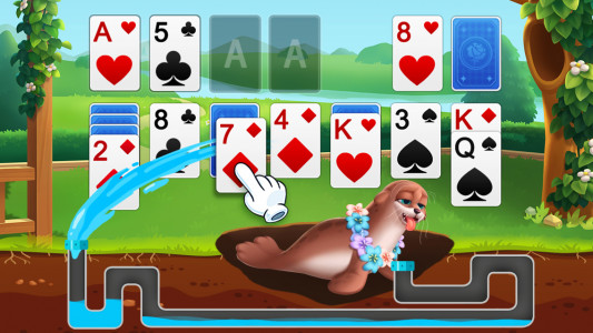 اسکرین شات 1 بازی Solitaire