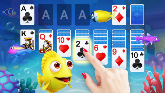 اسکرین شات 1 بازی Solitaire