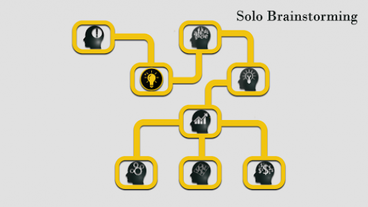 اسکرین شات برنامه Solo Brainstorming App 7