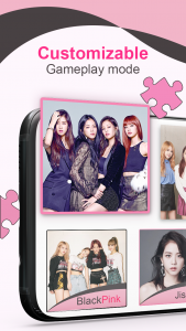 اسکرین شات بازی BlackPink Jigsaw Puzzle Game 1