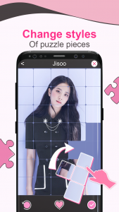 اسکرین شات بازی BlackPink Jigsaw Puzzle Game 5