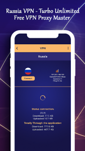 اسکرین شات برنامه Russia VPN - Turbo Unlimited Free VPN Proxy Master 3