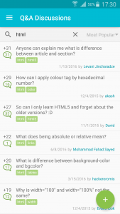اسکرین شات برنامه Learn HTML 6
