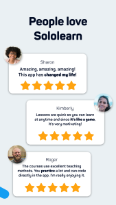 اسکرین شات 7 برنامه Sololearn: Learn to code