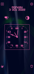 اسکرین شات 3 برنامه Amazing Talking Clock