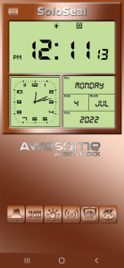 اسکرین شات 4 برنامه Awesome Alarm Clock