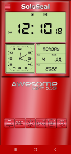 اسکرین شات 3 برنامه Awesome Alarm Clock