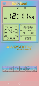 اسکرین شات برنامه Awesome Alarm Clock 7