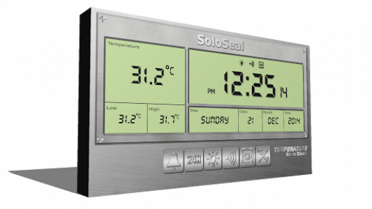 اسکرین شات برنامه Temperature Alarm Clock 1