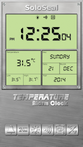 اسکرین شات برنامه Temperature Alarm Clock 8