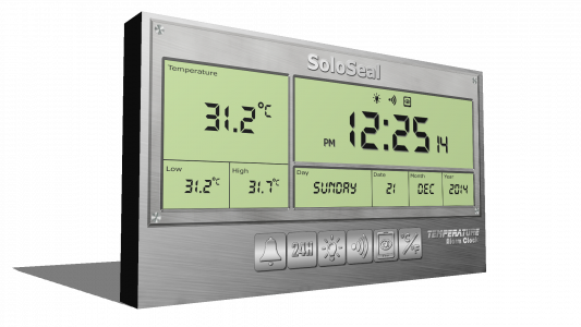 اسکرین شات 1 برنامه Temperature Alarm Clock