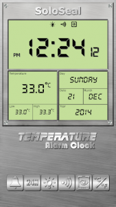 اسکرین شات برنامه Temperature Alarm Clock 5
