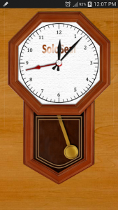 اسکرین شات برنامه Tick Tock Pendulum Clock 1