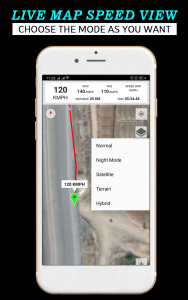 اسکرین شات برنامه Digital GPS Speedometer 6