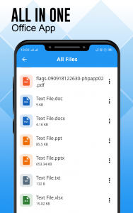 اسکرین شات برنامه Document Reader :  PDF Creator 2