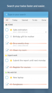 اسکرین شات 4 برنامه SomTodo - Task/To-do widget