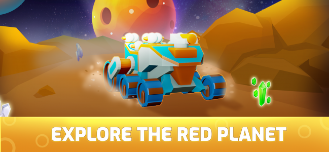 اسکرین شات بازی Space Rover: Idle planet miner 2