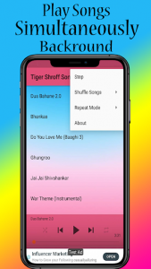 اسکرین شات برنامه Tiger Shroff Songs 3