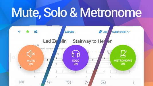 اسکرین شات برنامه Songsterr Guitar Tabs & Chords 7