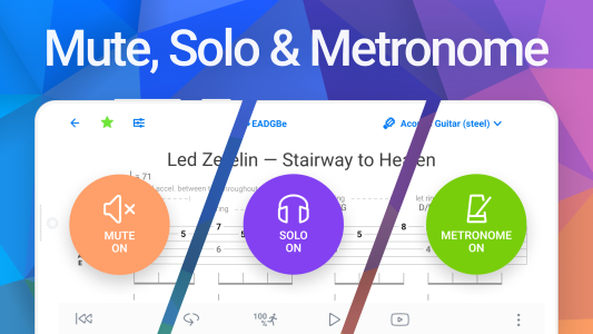 اسکرین شات 7 برنامه Songsterr Guitar Tabs & Chords