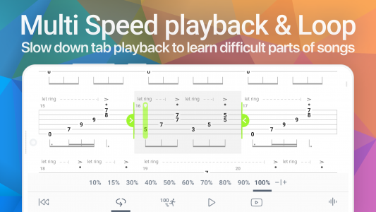 اسکرین شات برنامه Songsterr Guitar Tabs & Chords 4