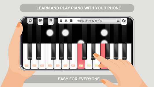 اسکرین شات 1 برنامه My Piano Phone