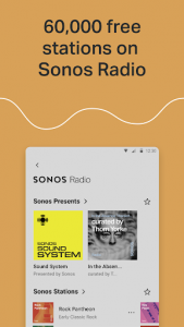 اسکرین شات برنامه Sonos 5