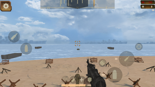 اسکرین شات 3 بازی Beach Defense: WW2 D-Day