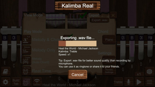 اسکرین شات بازی Kalimba Real 7