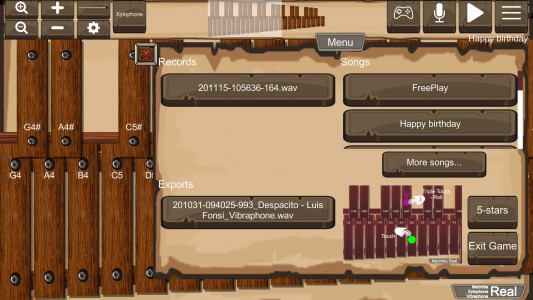 اسکرین شات بازی Marimba, Xylophone, Vibraphone Real 7