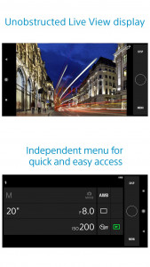 اسکرین شات برنامه Imaging Edge Mobile 3