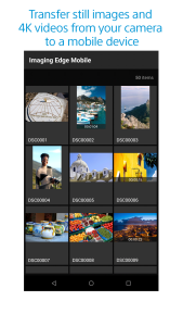 اسکرین شات 1 برنامه Sony | Imaging Edge Mobile