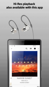 اسکرین شات 4 برنامه Sony | Music Center