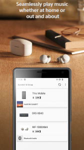 اسکرین شات 2 برنامه Sony | Music Center