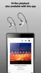 اسکرین شات برنامه Sony | Music Center 4