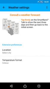 اسکرین شات برنامه Weather smart extension 4