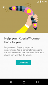 اسکرین شات برنامه Xperia™ Tips Service 1