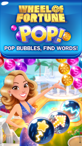 اسکرین شات بازی Wheel of Fortune: Pop Bubbles 1