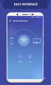 اسکرین شات 1 برنامه Screen Mirroring Cast to TV