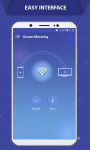 اسکرین شات 1 برنامه Screen Mirroring Cast to TV