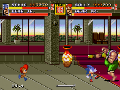 اسکرین شات بازی سونیک در شورش در شهر 3 8