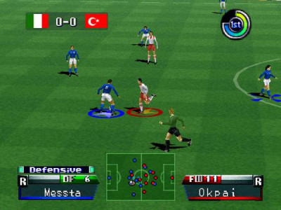 اسکرین شات بازی فوتبال لیگ جهانی 98 5