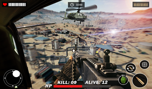 اسکرین شات برنامه Battle Survival Desert Shooting Game 7
