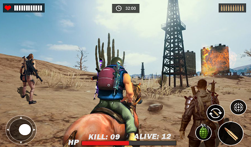 اسکرین شات برنامه Battle Survival Desert Shooting Game 5