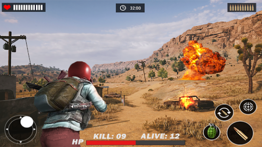 اسکرین شات برنامه Battle Survival Desert Shooting Game 2
