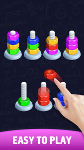 اسکرین شات 4 بازی Sort puzzle - Nuts and Bolts